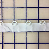 Non-Metallic Trim - Eyelet Trim White w/Rhinestones